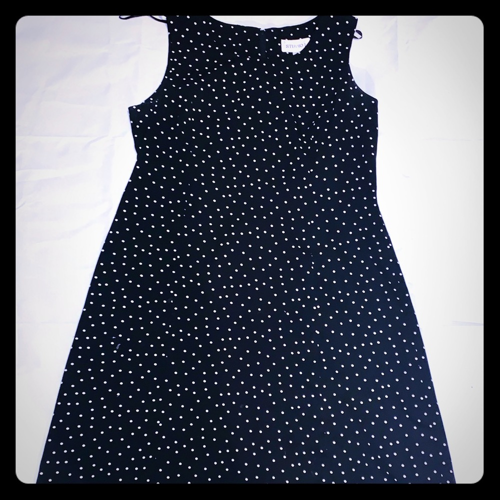Studio 1 Polka Dot Long Maxi Dress